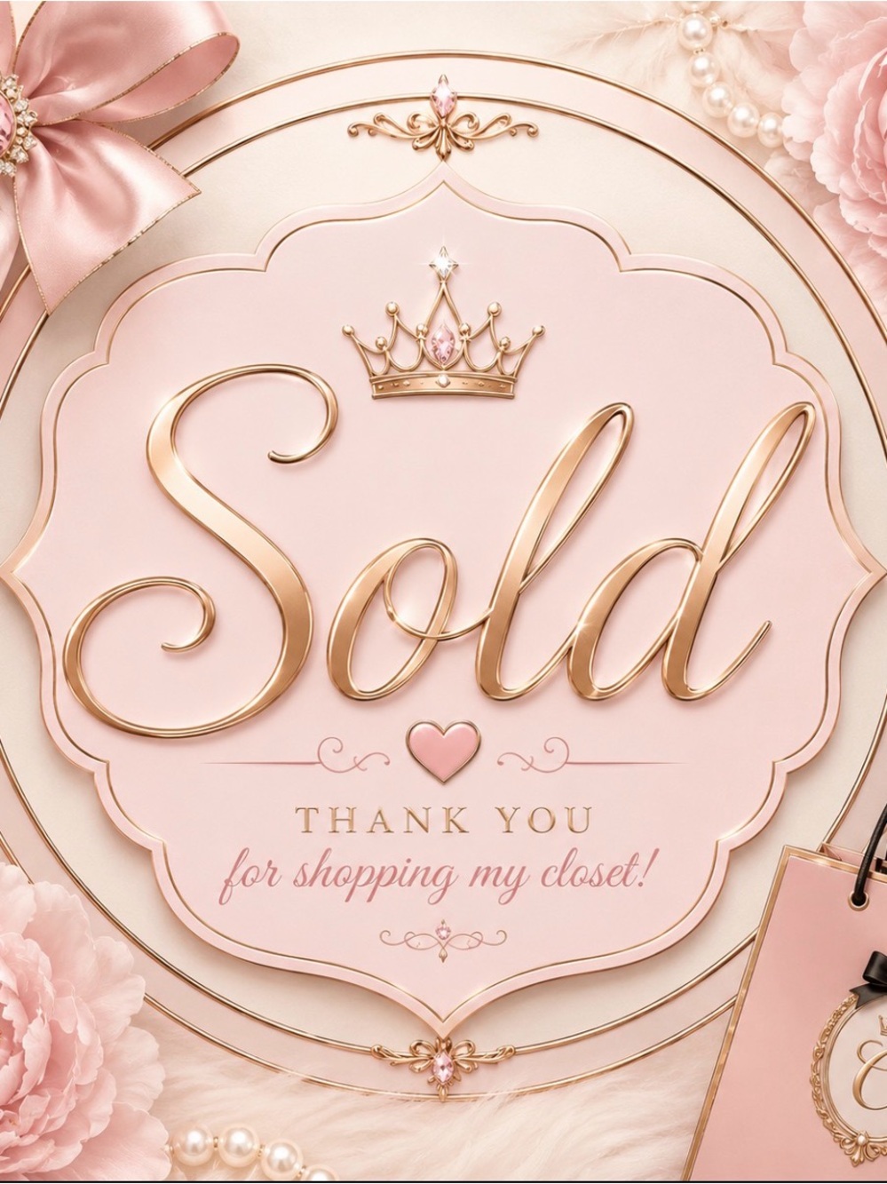 Sold ❣️✨